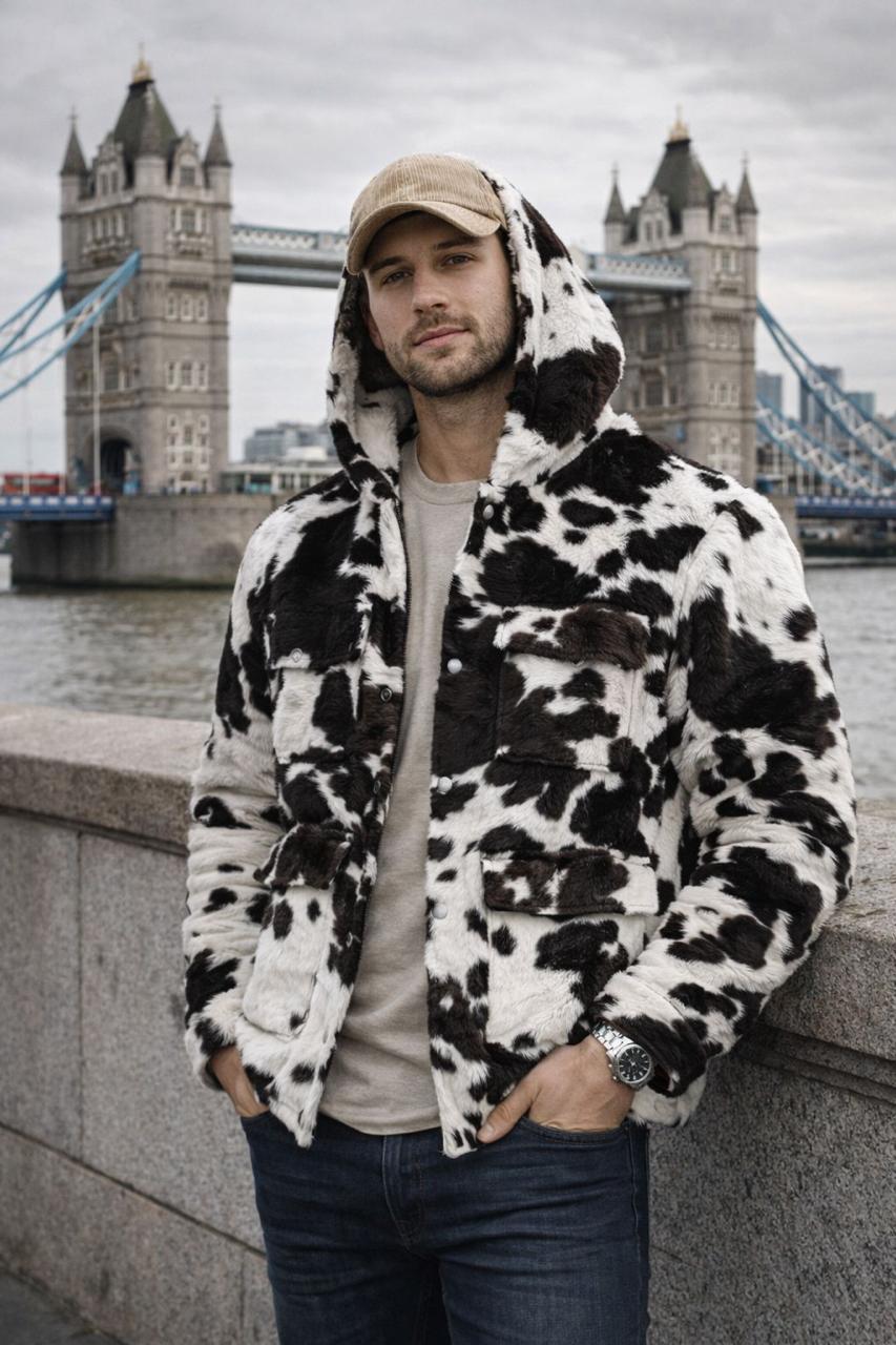 Cowhide Hairon Jacket - Image 3