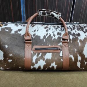 Cowhide Duffle Bag