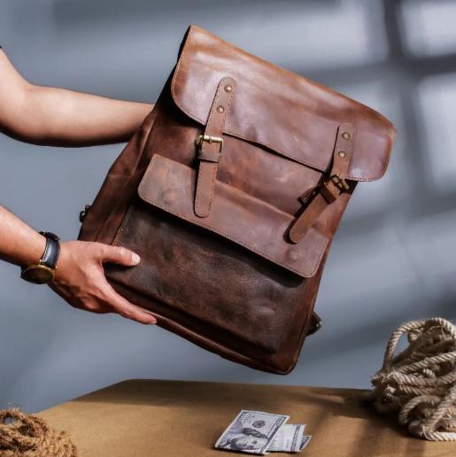 Leather Backpack - Image 5